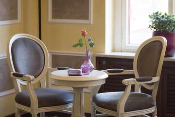 Lobby sitting area