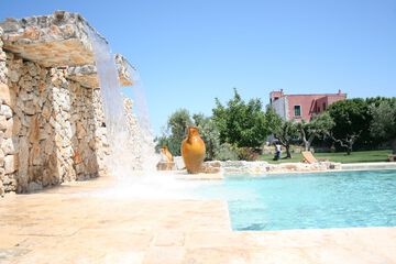 Pool waterfall