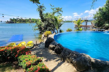 Pool waterfall