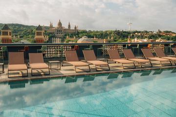Rooftop pool