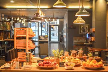 Breakfast buffet