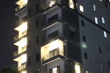 Front of property - evening/night