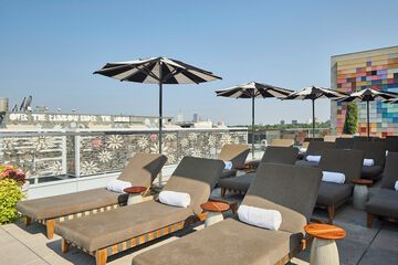 Rooftop pool