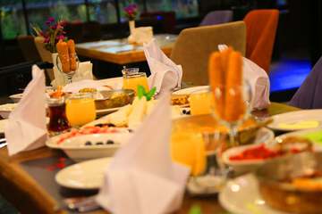 Breakfast buffet