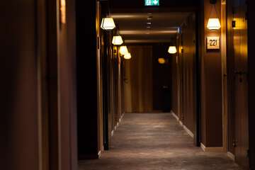 Handrails in hallways