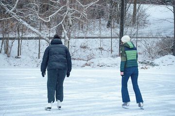 Ice skating