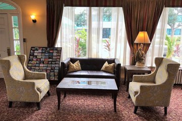 Lobby sitting area