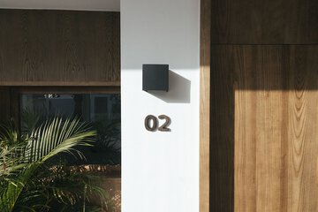 Interior entrance