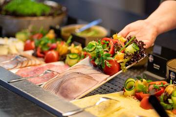 Breakfast buffet