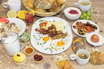 Breakfast area