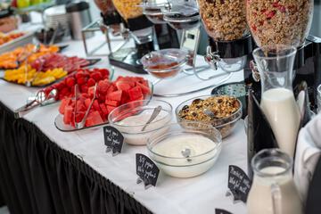 Breakfast area