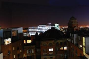 City view from prope