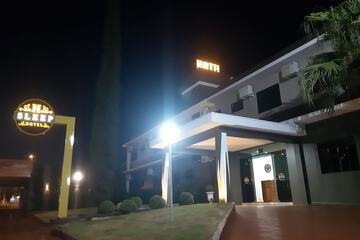 Front of property - evening/night