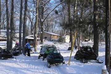 Snowmobiling