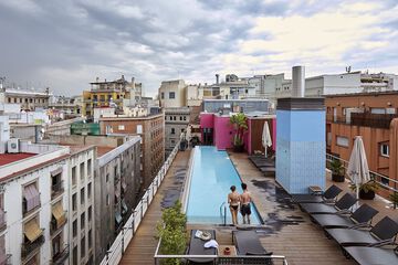 Rooftop pool