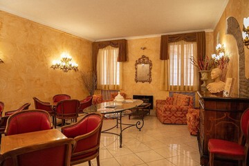 Lobby sitting area