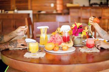 Breakfast buffet