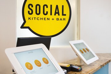 Check-in/check-out kiosk