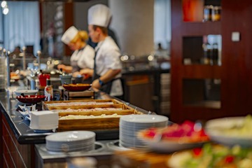 Breakfast buffet