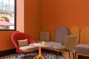 Lobby sitting area