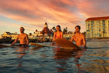 Surfing/boogie boarding