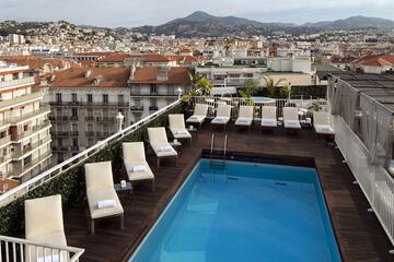 Rooftop pool