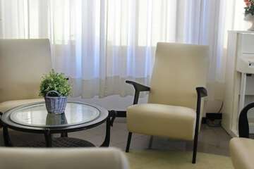 Lobby sitting area