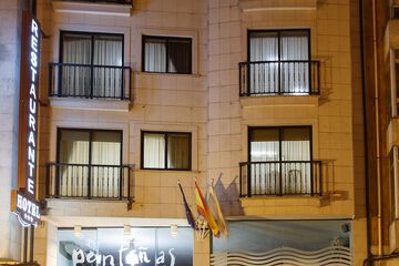 Front of property - evening/night