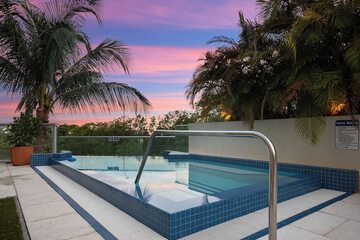 Rooftop pool