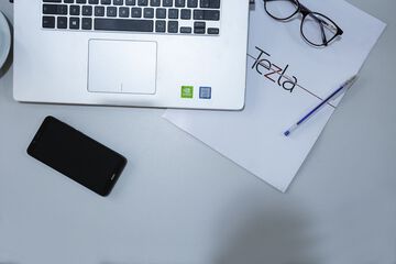In-room business center