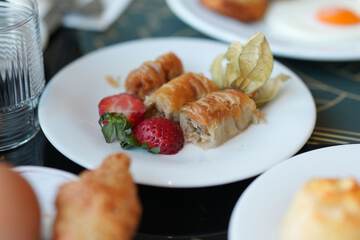 Breakfast buffet