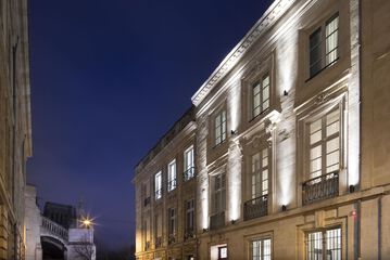 Front of property - evening/night