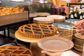 Breakfast buffet