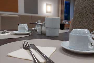 Breakfast area