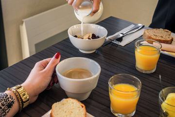 Breakfast area