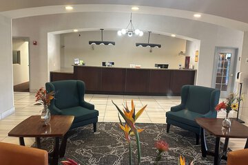 Lobby sitting area