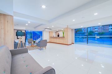 Lobby sitting area