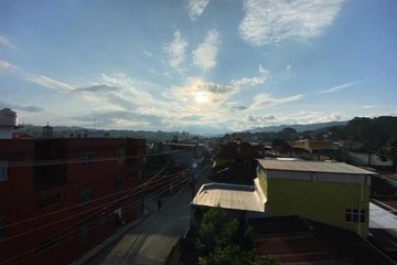 outside