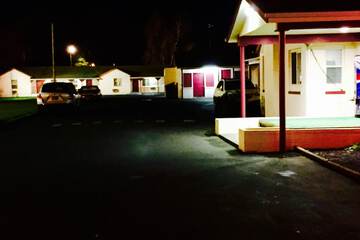 Front of property - evening/night