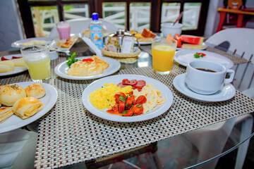 Breakfast buffet