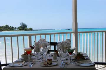 Couples dining