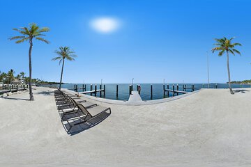 Outdoor wedding area