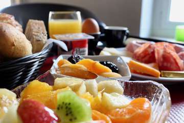 Breakfast area