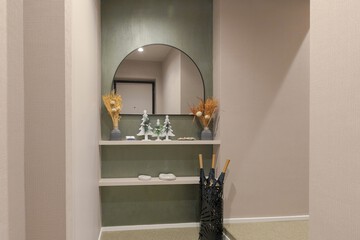 Interior entrance