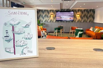 Lobby sitting area