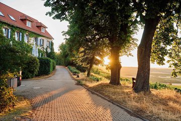 Front of property - evening/night