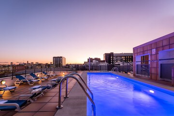 Rooftop pool
