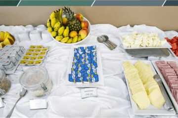 Breakfast buffet