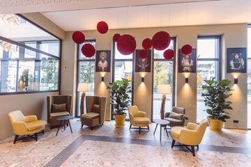 Lobby sitting area