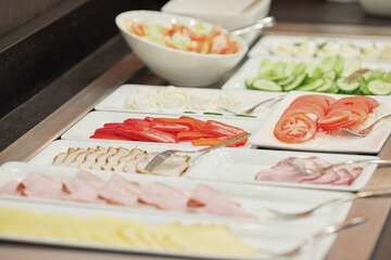 Breakfast buffet